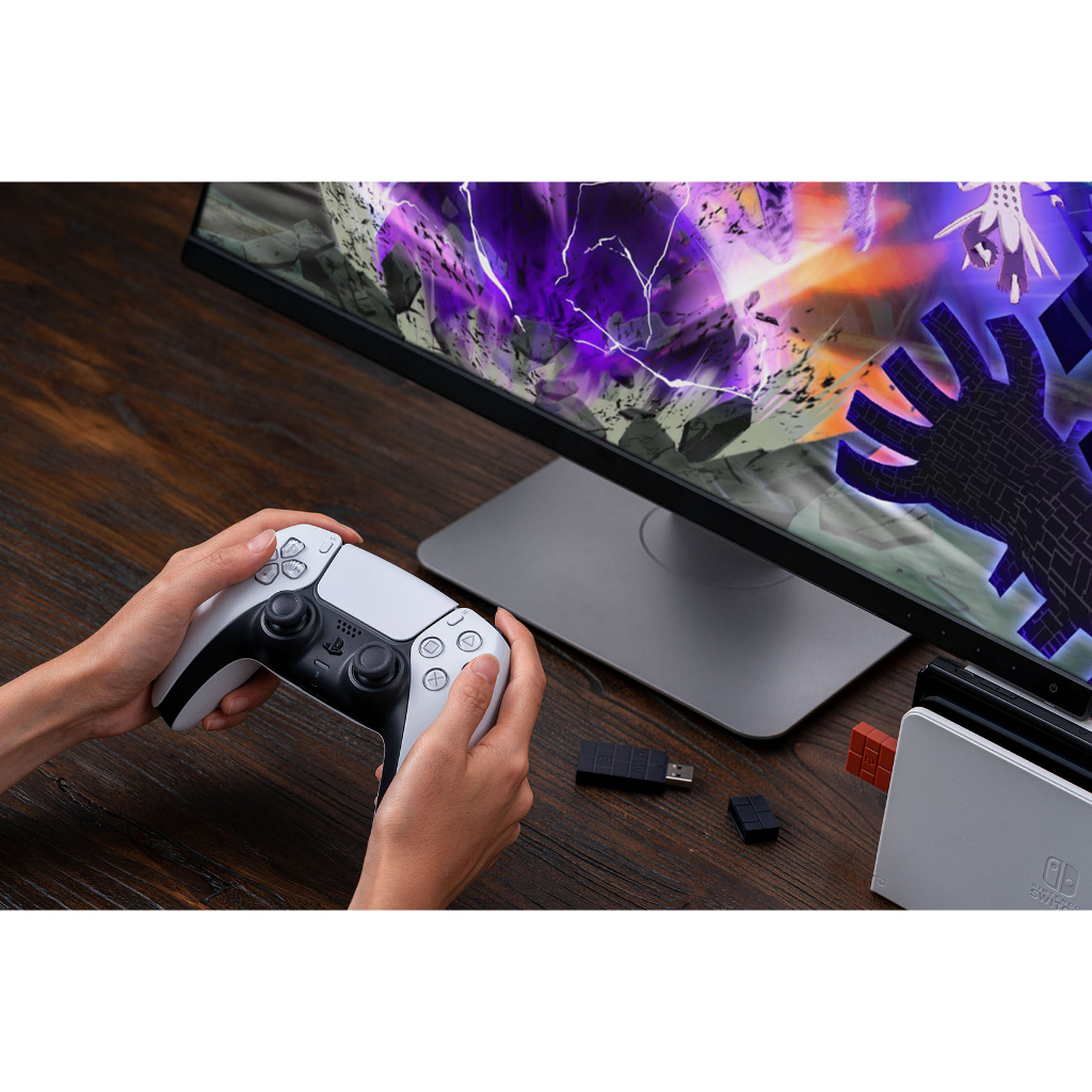 8BitDo v2 2023 Bluetooth Adapter ตัวรับสัญญาณไร้สาย for PS5 PS4 Xbox ...