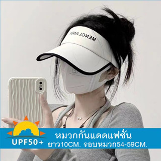 หมวกแก๊ปกันแดด แฟชั่นเกาหลี กันยูวี กันแดด ปีกกว้าง (UV CAP)