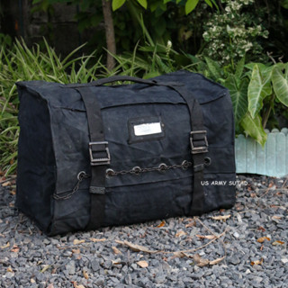 กระเป๋าเกียร์ ทหารอิตาลี Vintage 1960s Tecnotex Genuine Issue Italian Military Gear Bag กระเป๋าเดินทาง ใบใหญ่