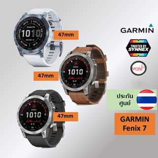 GARMIN Fenix 7 / fēnix 7 Sapphire Solar Smartwatch จอ AMOLED วัสดุไทเทเนี่ยม