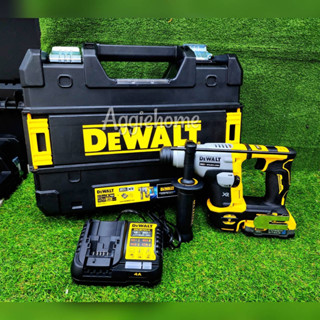 DEWALT สว่านโรตารี่ ไร้สาย 20V. 2ระบบ 16 มม. รุ่น DCH172E1T มอเตอร์ Brushless (พร้อมแบต Powerstack+ที่ชาร์จ) สว่าน