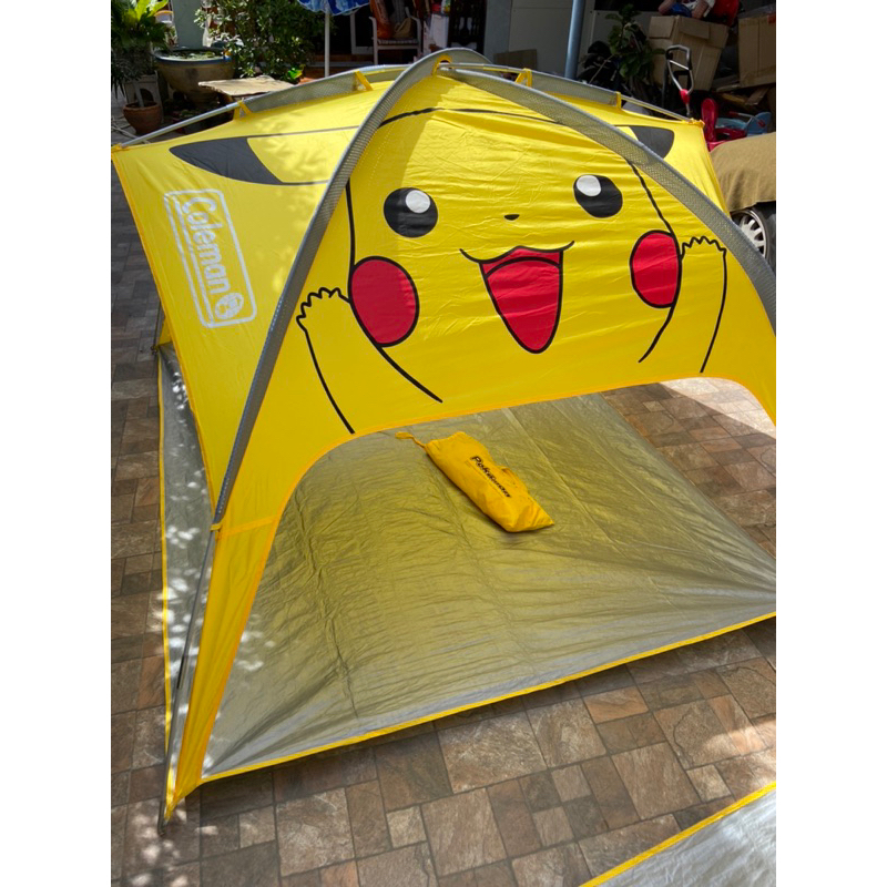 Coleman Pokemon Sunshade Camping Tent เต้นท์ชายหาด เต้นท์บังแดด โปเกม่อน
