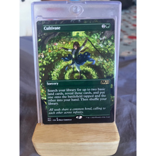 การ์ด MTG Cultivate Green Magic the Gathering EDH รุ่น Core set M21 สภาพ Nm