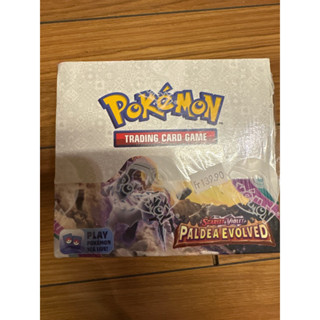 [Pokemon] Scarlet &amp; Violet - Paldea Evolved Booster Box ของแท้ พร้อมส่ฃ