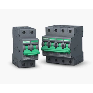 Suntree DC Breaker รุ่น SL7N-63 2P และ SL7N-63 4P เบรกเกอร์ DC เบรกเกอร์โซล่าเซลล์ ไฟกระแสตรง เซอร์กิตเบรกเกอร์MCBซันทรี