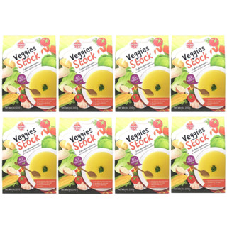 ซื้อ8แถม1!! Picnicbaby น้ำสต๊อกผัก 8 กล่อง (แถมถุงซิปล็อค 1กล่อง)