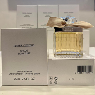 Chloe Signature Edp โบว์ครีม 75ml กล่องเทส **สอบถามก่อนสั่งซื้อ**