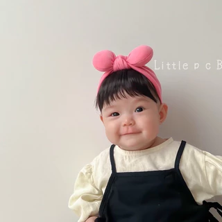 🌤️พร้อมส่ง🌤️โบว์คาดผมหน้าม้า วิคผม ที่คาดผมเด็กอ่อนสำหรับเด็กผู้หญิง
