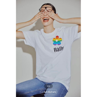 RALLY MOVEMENT FLOWER TEE (ครบสี)ใช้โค้ด 15-20-25%ได้