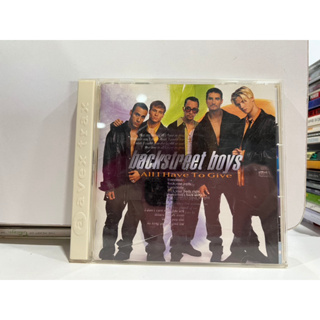 1 CD MUSIC ซีดีเพลงสากล Backstreet Boys - All I Have To Give (N10C90)