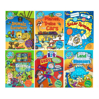 The Wonderful World of Simon Abbott Series 6 Book Set, Ages:4-8, Weird Science/Animals/Solar/Dinosaurs /Planes/Body……