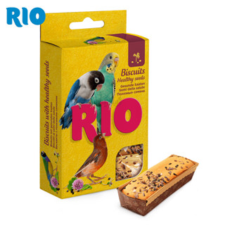 RIO ขนมนก บิสกิต รสธัญพืชรวม เลิฟเบิร์ด ฟอพัส คอกคาเทล คอนัวร์ บรรจุ 5 ชิ้น