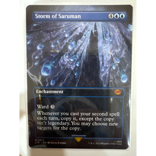 LTR storm of saruman lord of the ring magic the gathering M0413