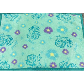 Disney Little Mermaid Ariel Blanket ผ้าห่ม ขนนุ่ม ดิสนีย์ แอเรียล ลิตเติ้ลเมอเมด 70 * 100 cm. งานญี่ปุ่น ลิขสิทธิ์