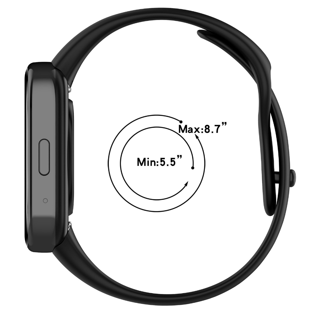 พร้อมส่ง สาย Redmi Watch3 Active สายซิลิโคน Redmi Watch 3 Lite strap for Redmi Watch3 Active Redmi Watch 3 Lite