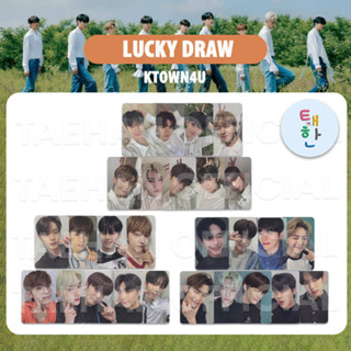 ✅พร้อมส่ง [ZEROBASEONE] การ์ดอีเว้นท์ YOUTH IN THE SHADE [ZB1 Ktown4U LUCKY DRAW PHOTOCARD]