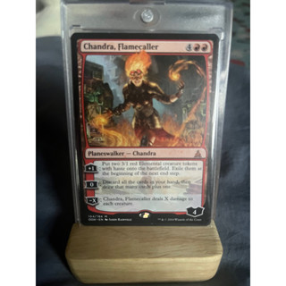 การ์ด MTG Chandra, Flamecaller Red Magic the Gathering EDH รุ่น OGW สภาพ Ex-Nm