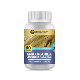 60 Caps Anaxagorea Luzonensis A. Gray Herbal Extract