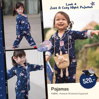 Just A Cozy Night Pajamas ชุดนอนเด็กผ้านุ่มมาก