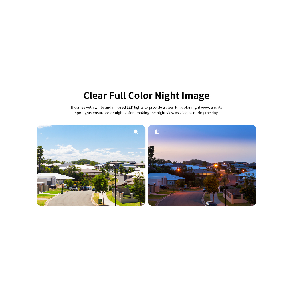 Vstarcam C662DR (เลนส์คู่) ความละเอียด 2.0 MP (1296P) กล้องวงจรปิดไร้สาย ภาพสี มีAI+ คนตรวจจับสัญญาณเตือน Outdoor Cam