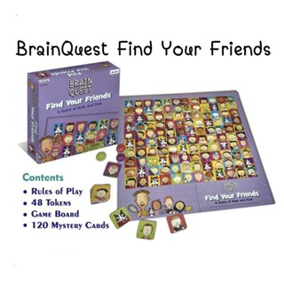 🏅Kids Learning🏅ส่งจากไทย เกมส์ Find Your Friendsจาก Brain Quest