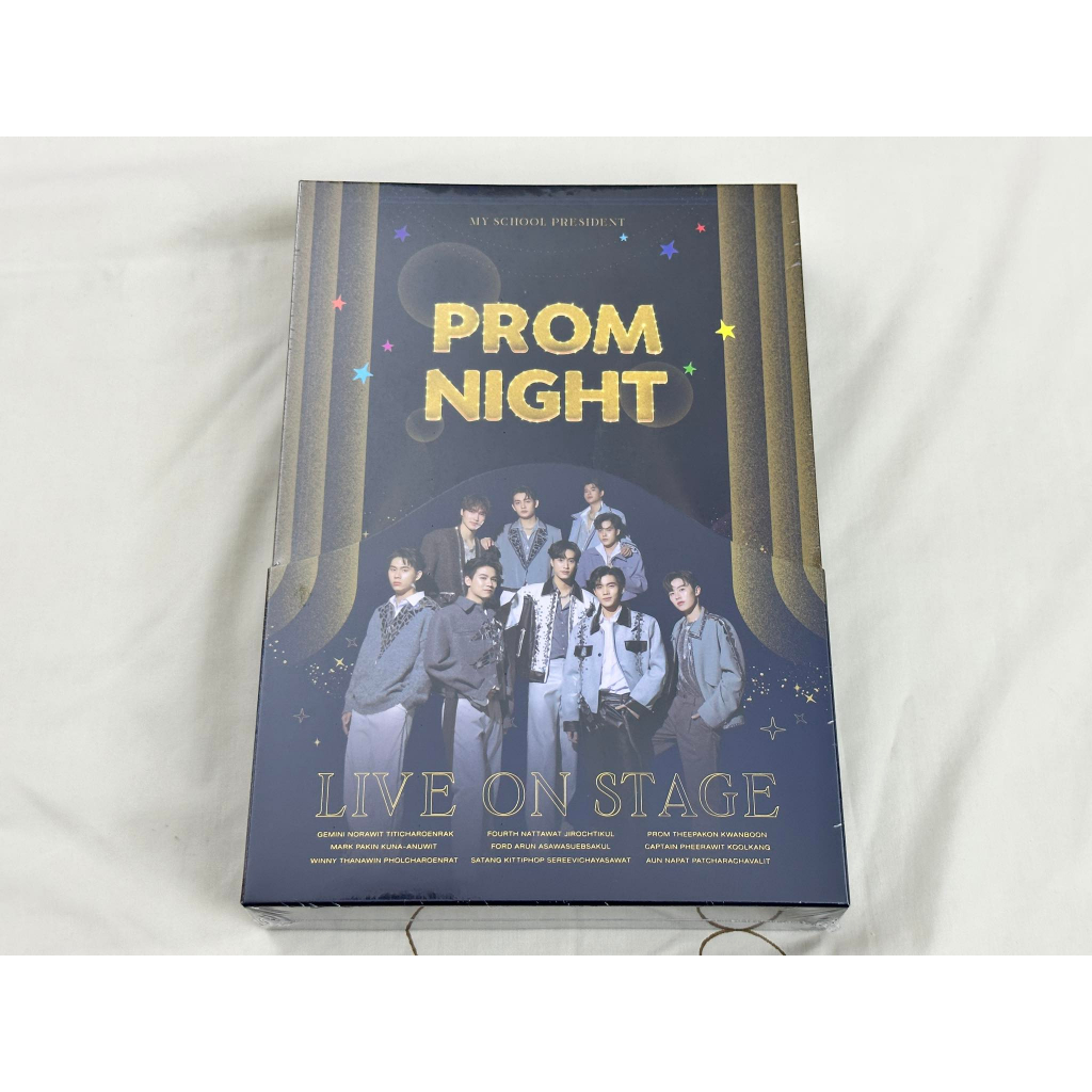 MY SCHOOL PRESIDENT - Prom Night Live On Stage DVD Boxset Limited Edition Sealed