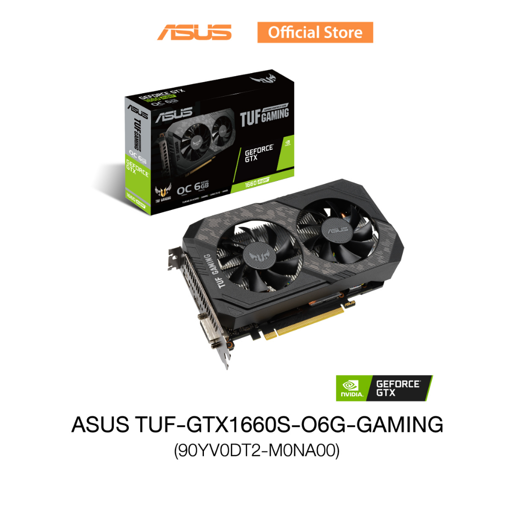 TUF-GTX1660S-O6G-GAMING (90YV0DT2-M0NA00), VGA card, TUF Gaming GeForce GTX 1660 SUPER OC Edition 6G