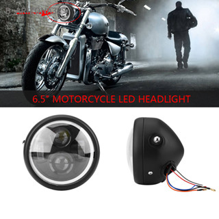 Arionza หลอดไฟหน้ารถจักรยานยนต์ Led 16 ซม. /6.5 นิ้ว สําหรับ Sportster Cafe Racer Bobber