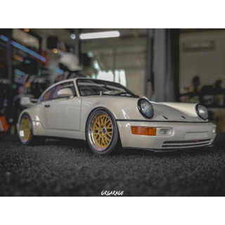 PORSCHE 964 RSR GRAND PRIX WHITE 1993 1:18 (GT spirit)