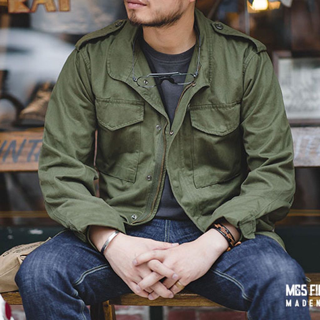 เสื้อ M65 FIELD JACKET.(สินค้ามีสต๊อกพร้อมจัดส่ง)