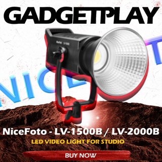 [กรุงเทพฯ ด่วน 1 ชั่วโมง] NiceFoto - LV-1500B / LV-2000B LED video light ประกันศูนย์ไทย