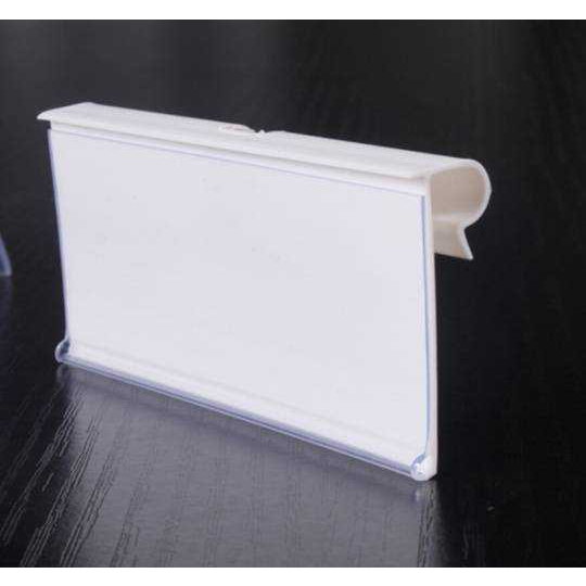 ป้ายสอดราคา/ป้ายฮุค(VH39/75)สีขาว