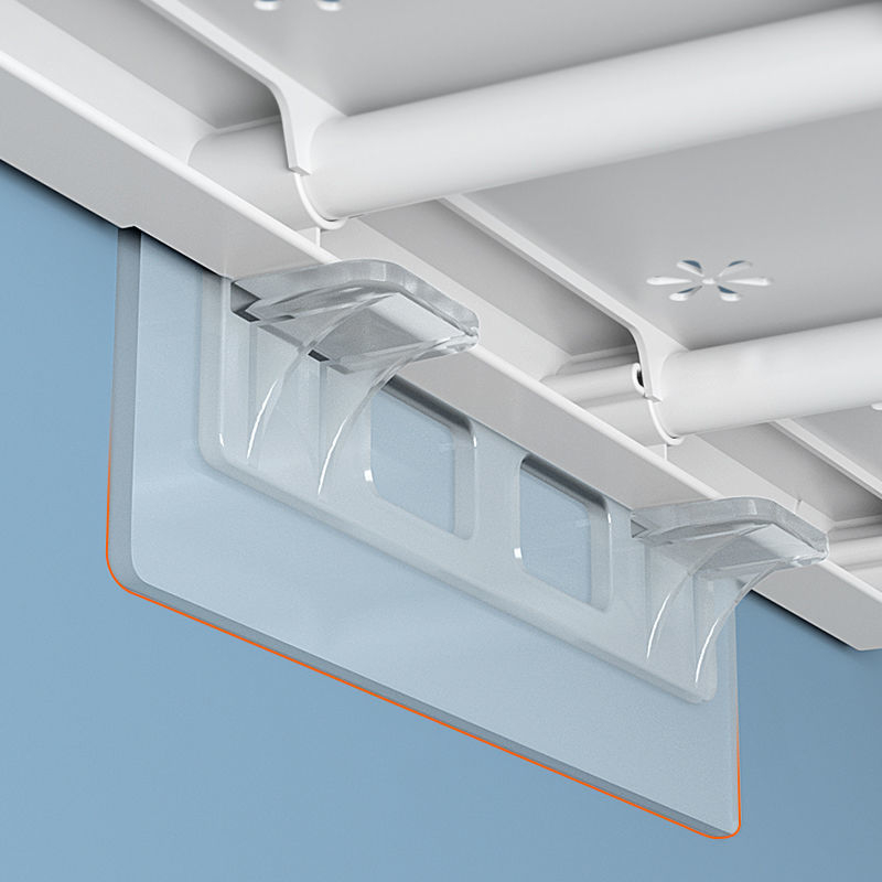 🌲ความหลากหลายของหัวเข็มขัดสติกเกอร์ใสหัวเข็มขัดพลาสติกสติกเกอร์ติดผนังไร้รอยต่อวางสติกเกอร์ติดผนังโปร่งใสที่แข็งแกร่ง1PC - รูปที่ 5