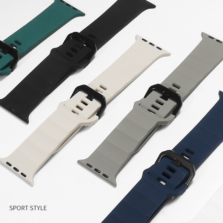 สาย ซิลิโคน WAVE for i watch ultra T500 X8 ขนาด 42(S1-3)/44/45/46/49mm