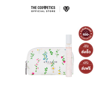 Coach Floral Eau De Parfum 7.5ml + Flower Pouch      น้ำหอมกลิ่นแนว Floral Woody Musk