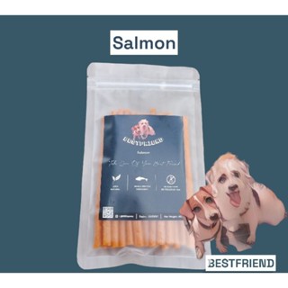 Salmonสติ๊กนิ่มปลาแซลมอน 100 g