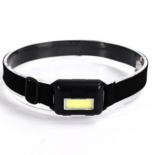 Outdoor Mini COB LED Headlight For Cycling Fishing Hiking / Waterproof Lightweight Ultra Bright Head Lamp