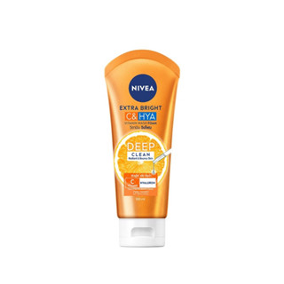 Nivea Extra Bright C&amp;Hya Wash Foam 50ML นีเวีย ไบรท์ ซี&amp;ไฮยา วอชโฟม 50มล.