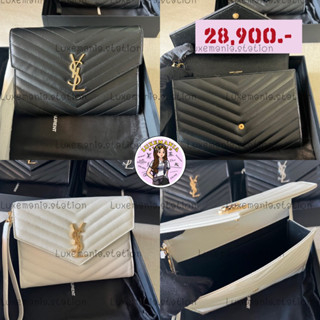 👜: New!! Ysl Clutch 8”‼️ก่อนกดสั่งรบกวนทักมาเช็คสต๊อคก่อนนะคะ‼️