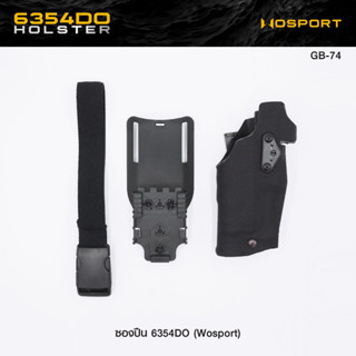 ซองปืน Glock 17/19 ดอท+ไฟฉาย  ( WOSPORT ) 6354DO Holster