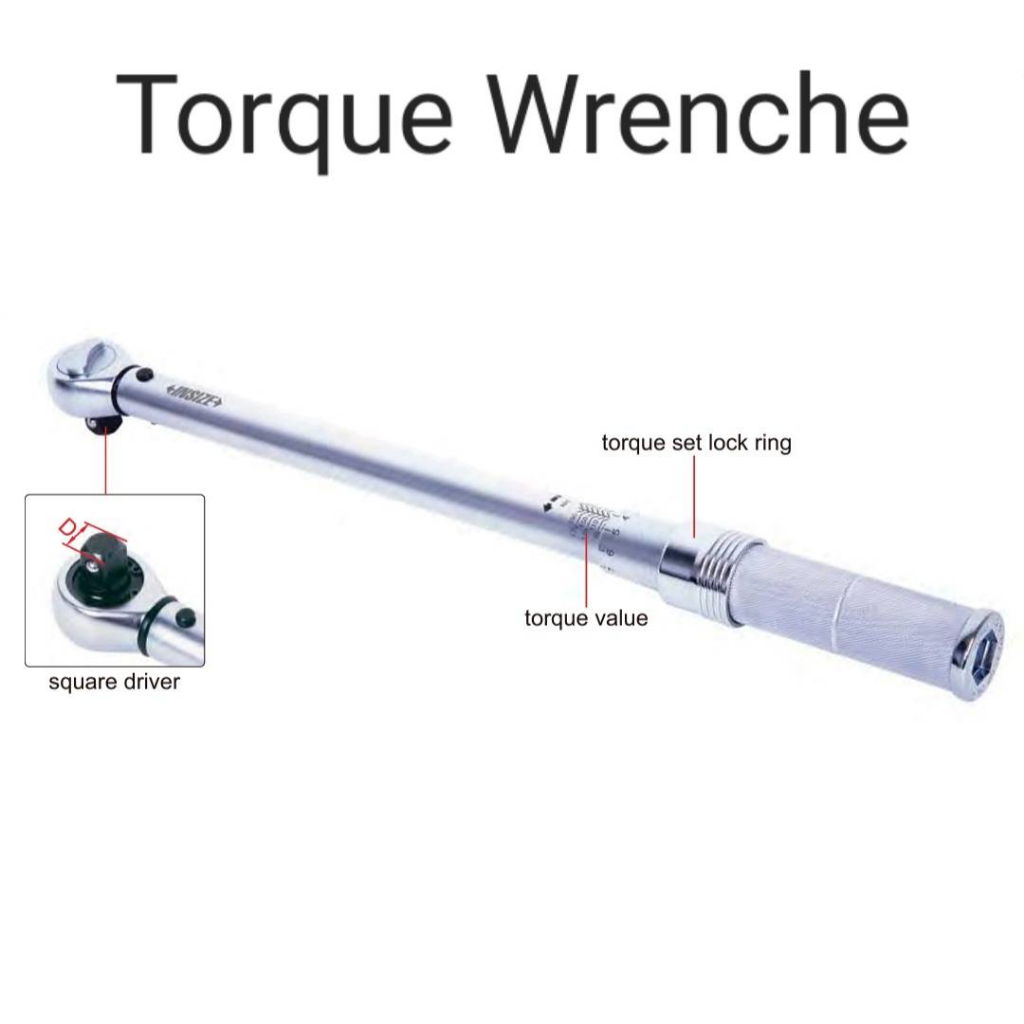 10-60N.m ประแจทอร์ค ประแจวัดแรงบิด Torque Wrench ยี่ห้อ INSIZE อินไซส์ รุ่น IST-9WM60