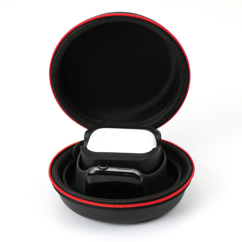 กล่องกล่องเก็บนาฬิกา iwatch/smart watch แบบพกพาแบบซิป เก็บสายชาร์จ กล่องเก็บนาฬิกากันกระแทก