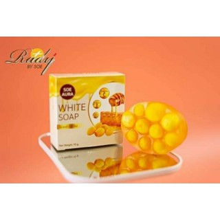 Soe  AURA WHITE SOAP โซ ออร่า ไวท์ โซป ပိုးဥဆပ္ျပာ