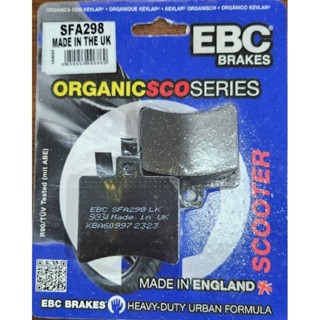 ผ้าเบรค EBC Brakes รุ่น Organic/ ผ้าหลัง Lambretta 300