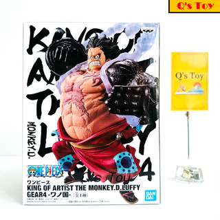 ลูฟี่ เกียร์ 4 [มือ 1] KOA ของแท้ - Monkey D. Luffy Gear 4 Wanokuni Ver. King Of Artist Banpresto Onepiece วันพีช