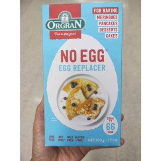 Orgran Novegg Egg Replacer For Baking ใช้ทดแทนไข่ สำหรับทำขนม 200 กรัม ราคาพิเศษ