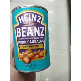 Heinz  Bake Bean&amp;Pork Sausages 415g.