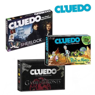 Cluedo : Rick and Morty / Game of Thrones Board game - บอร์ดเกม นักสืบหัวเห็ด