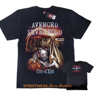 เสื้อยืด Avenged sevenfold เสื้อวง A7X avenged sevenfold