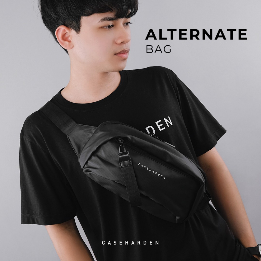 (ใช้โค้ด:25DD12ลด197.-)Caseharden Alternate Bag กระเป๋าคาดอกผู้ชาย ผ้าไนล่อน [Alter]
